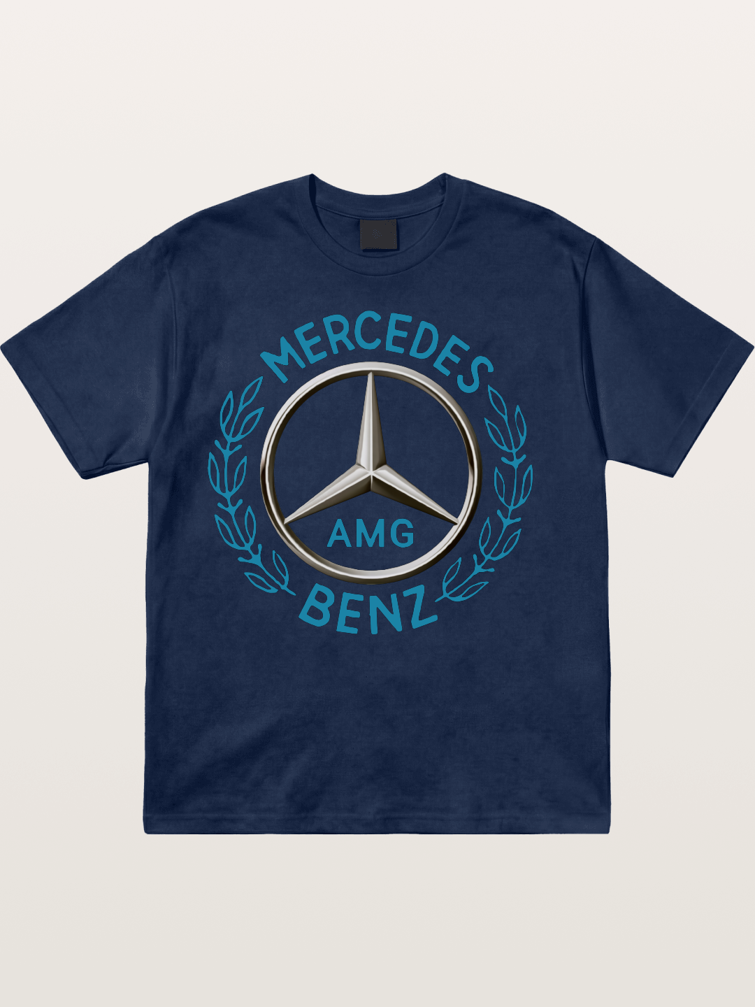 Mercedes-Benz AMG Laurel Wreath Emblem Cotton T-shirt
