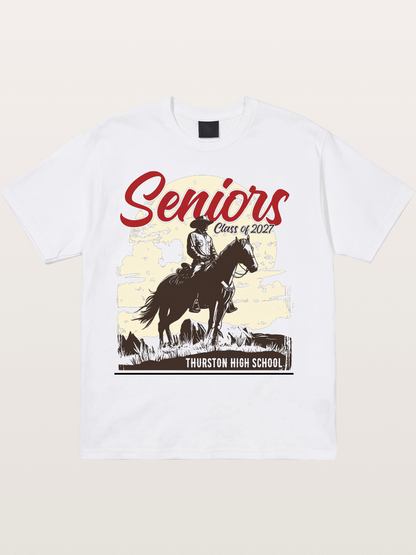 Thurston High School Seniors 2027 Cotton T-shirt