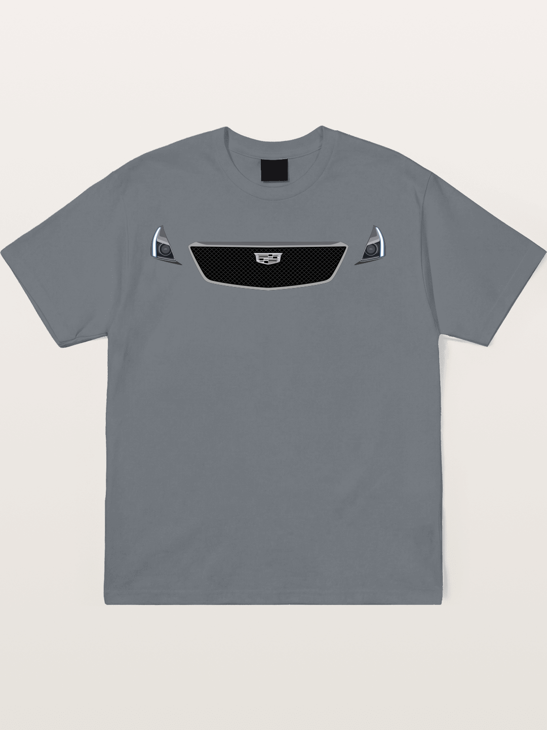 Cadillac Grille and LED Headlights Cotton T-shirt