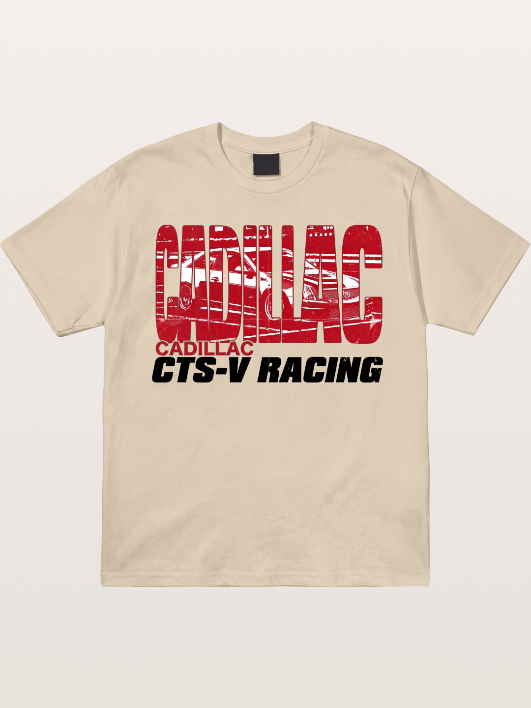 Cadillac CTS-V Racing Typography Gildan T-shirt