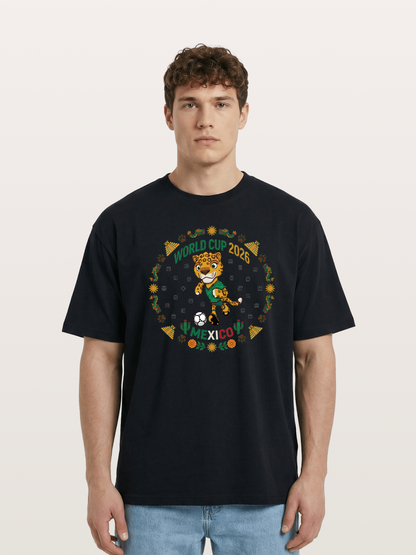 Mexico 2026 World Cup Mascot Cotton T-shirt