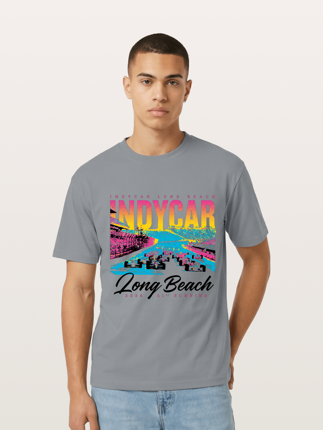 2026 Long Beach 51st IndyCar Gildan T-shirt