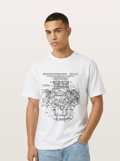 V8 Powerplant Gildan T-shirt