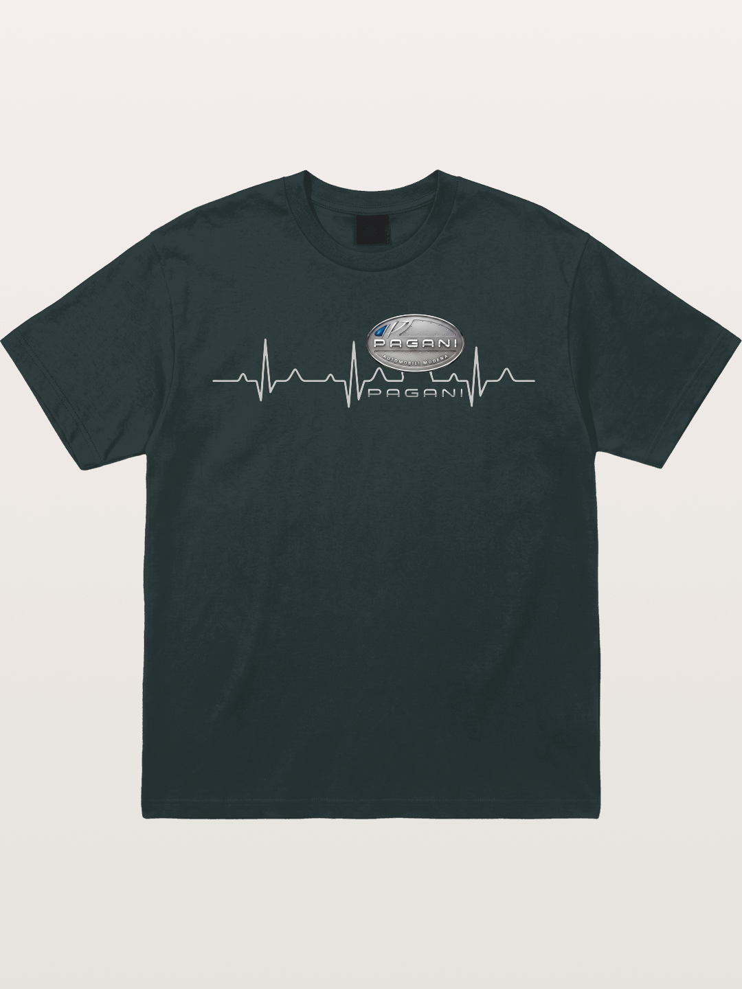 Pagani Heartbeat Badge Gildan T-shirt