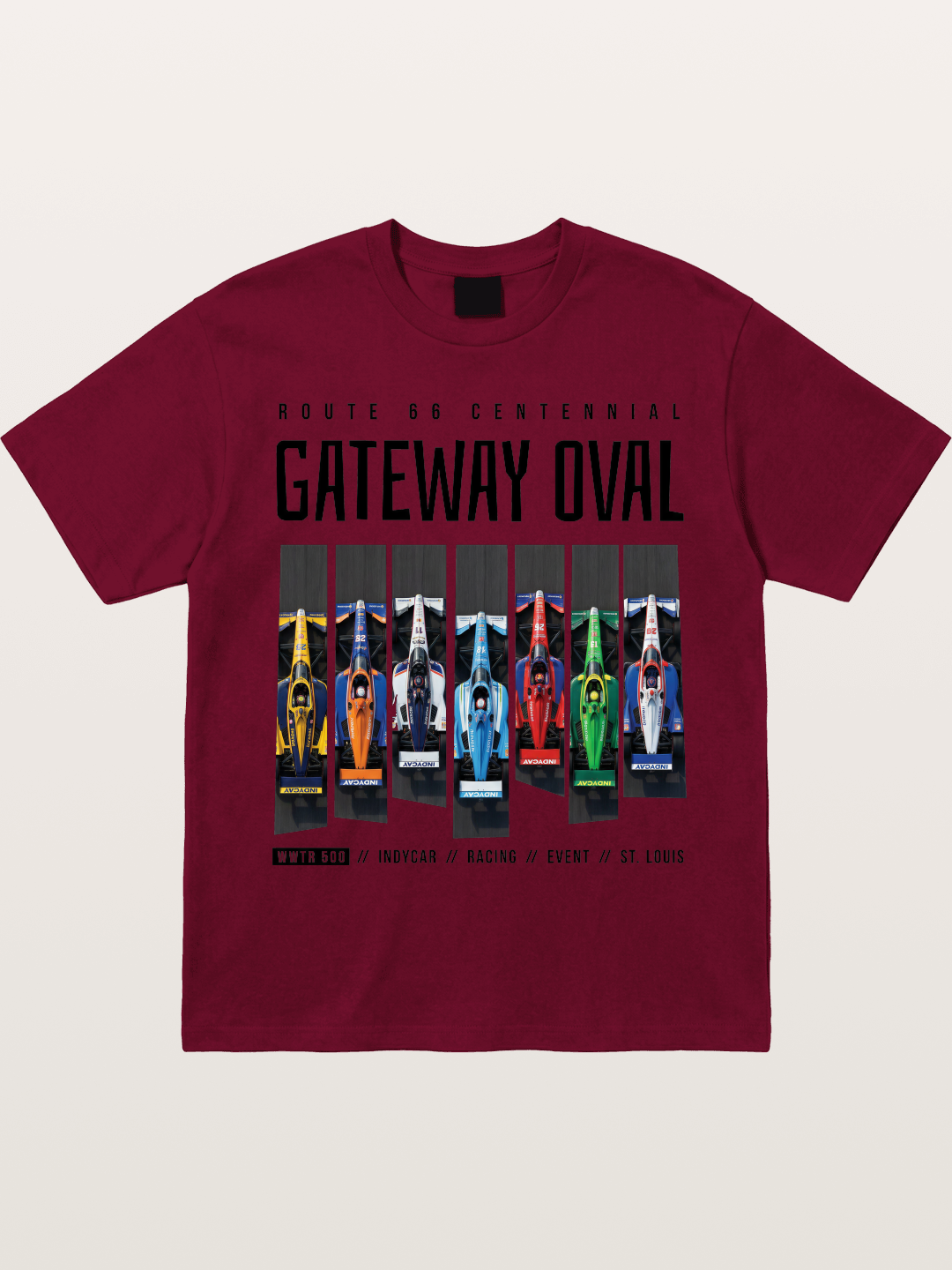 Vertical Grid Gateway Oval Art Gildan T-shirt