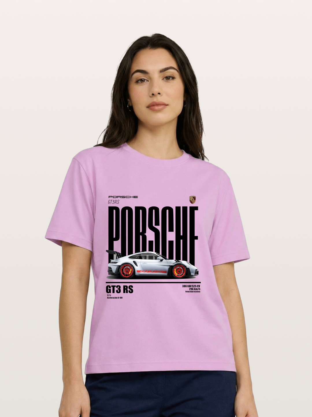 Porsche 911 GT3RS Widebody Sports Car Gildan T-shirt