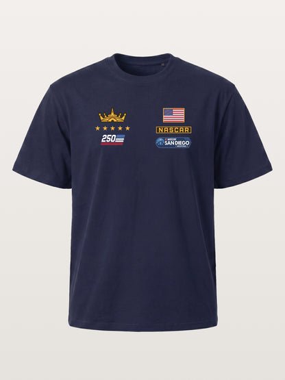 San Diego NASCAR 250th Crown Mark Gildan T-shirt