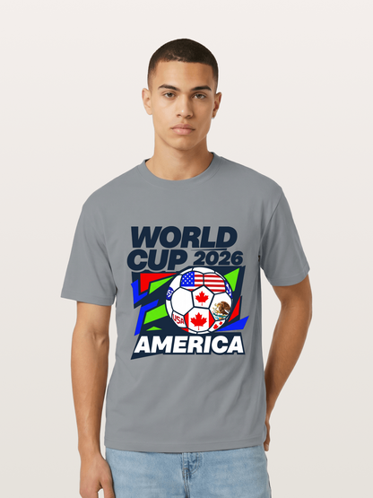 World Cup 2026 America Geometric Gildan T-shirt