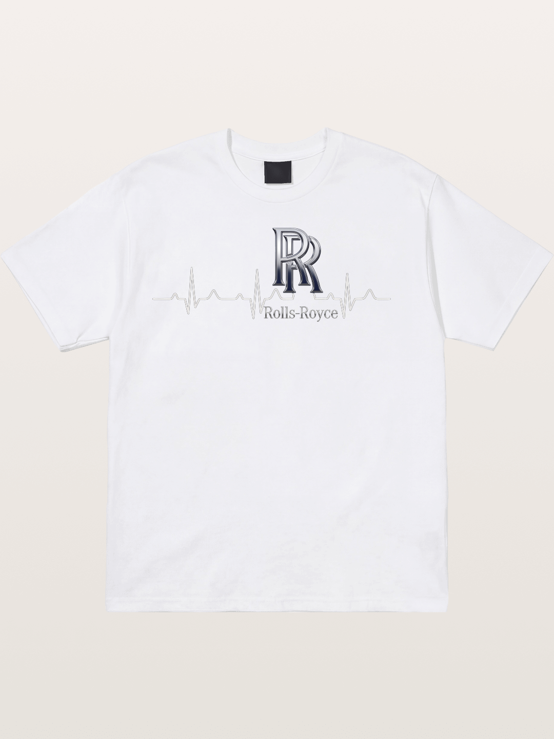 Rolls-Royce Heartbeat Line Cotton T-shirt