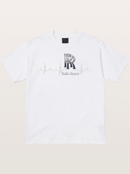 Rolls-Royce Heartbeat Line Cotton T-shirt