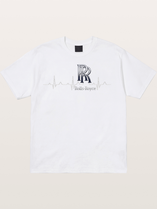 Rolls-Royce Heartbeat Line Cotton T-shirt
