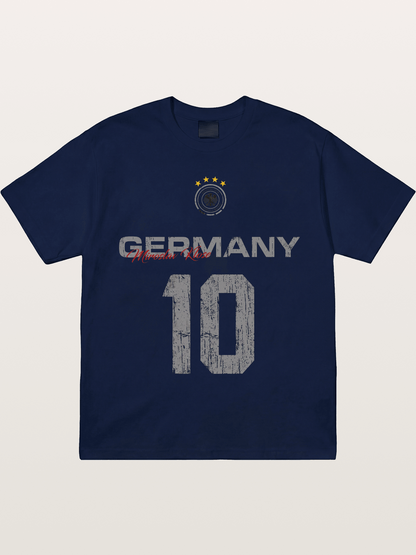 Germany Muller 10 Jersey Gildan T-shirt