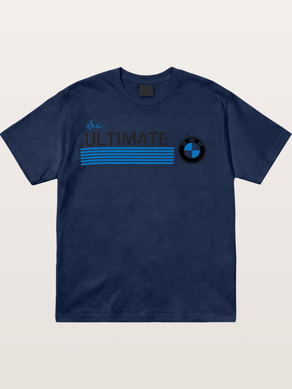 The Ultimate Driving Machine Print Cotton T-shirt
