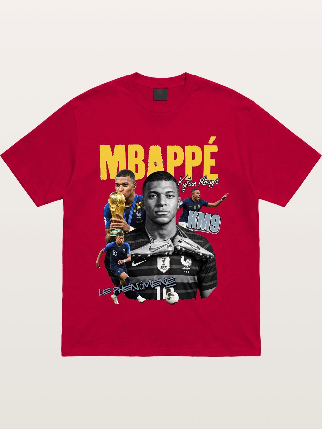 Kylian Mbappe KM9 Graphic Gildan T-shirt