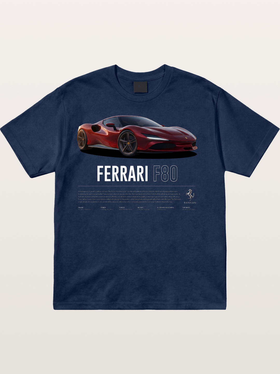 F80 Speed Cotton T-shirt