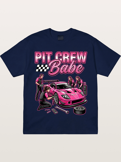 Pit Crew Babe Gildan T-shirt
