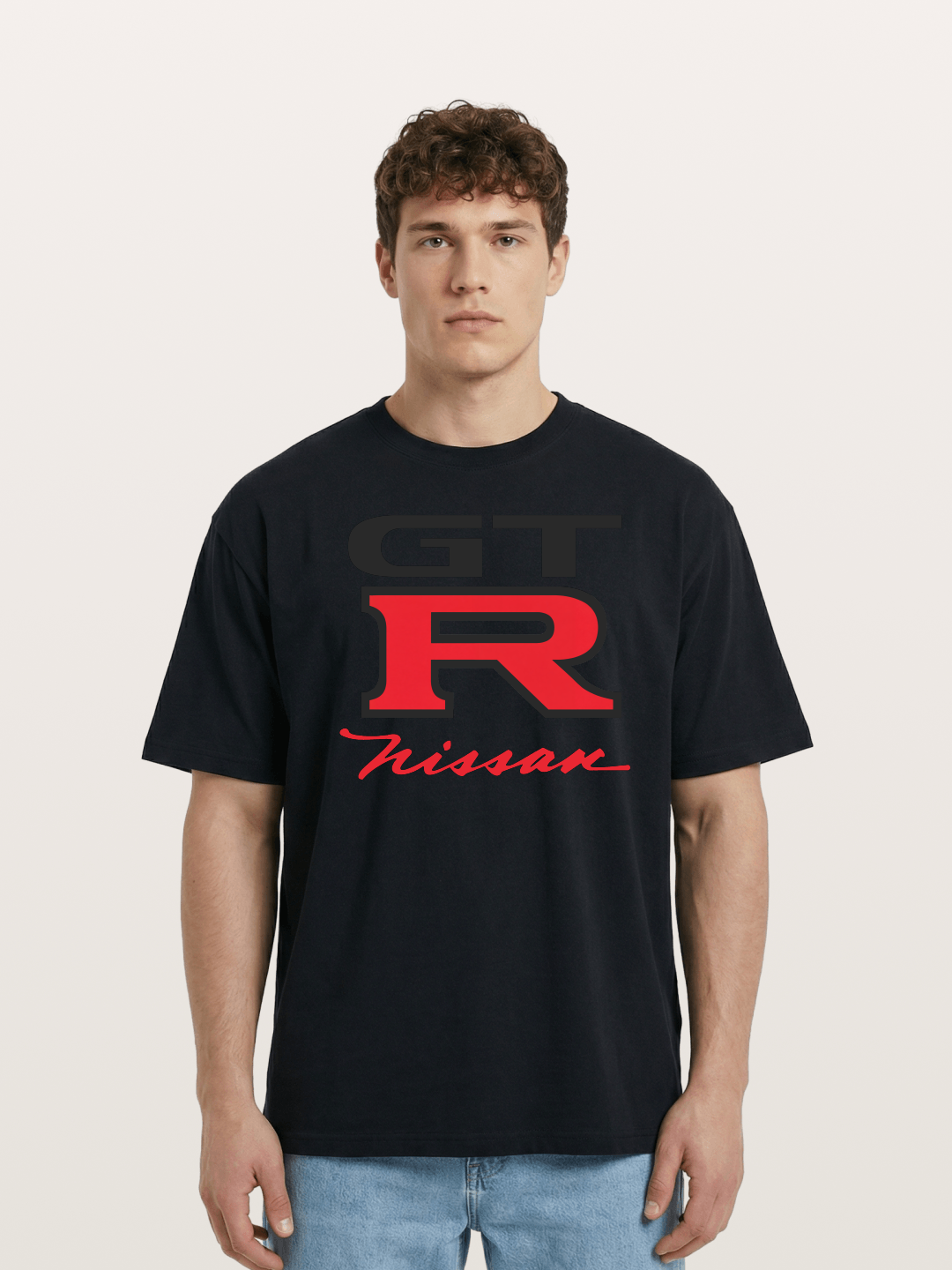 Nissan GT-R Bold Logo Cotton T-shirt