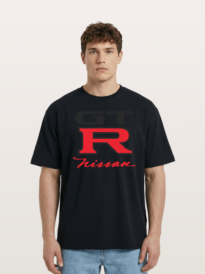 Nissan GT-R Bold Logo Cotton T-shirt