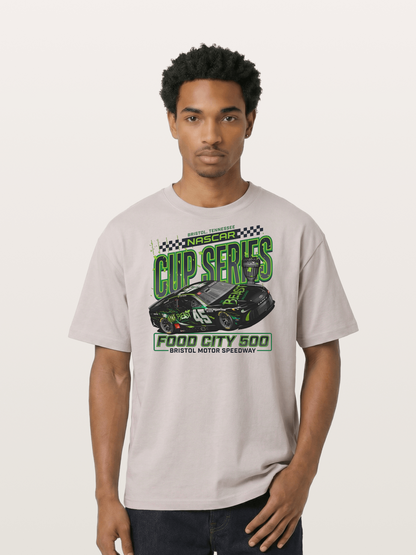 Bristol Food City 500 Art Cotton T-shirt