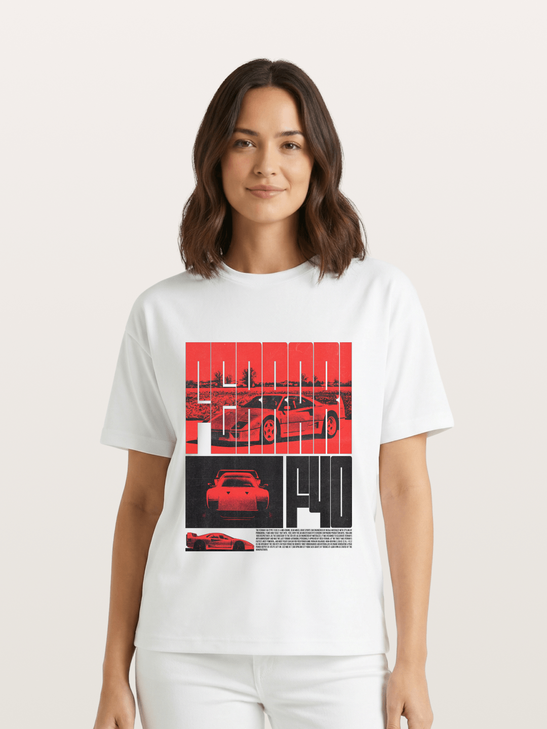 Red F40 Gildan T-shirt