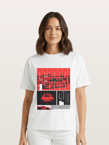 Red F40 Gildan T-shirt