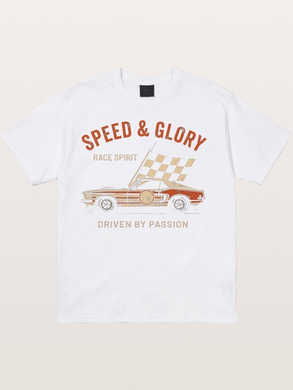 Race Spirit Cotton T-shirt