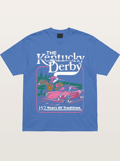 Derby Horse & Porsche Race Gildan T-shirt