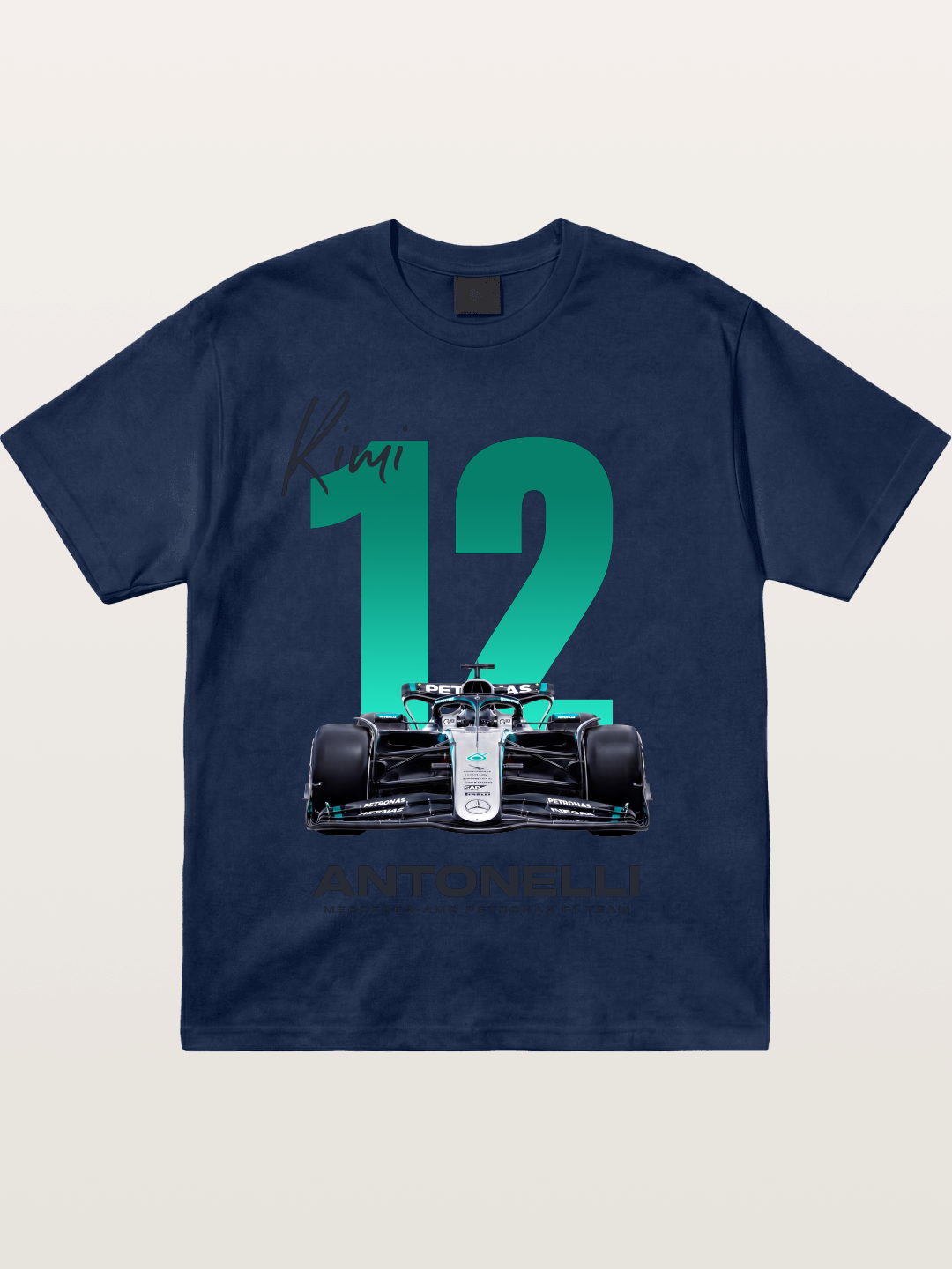 Kimi Antonelli Mercedes F1 12 Cotton T-shirt