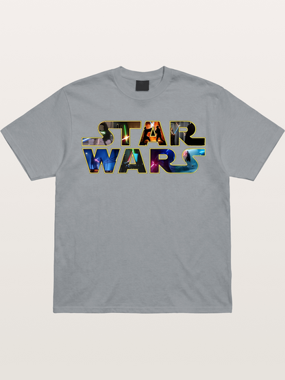 Star Wars Classic Logo Movie Gildan T-shirt
