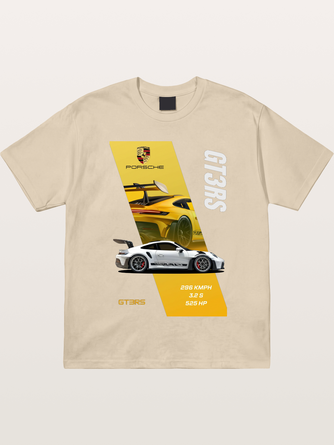 Dual 911 GT3 RS Poster Gildan T-shirt