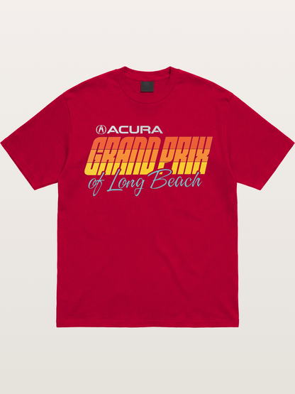 Sunset Grand Prix Typography Gildan T-shirt