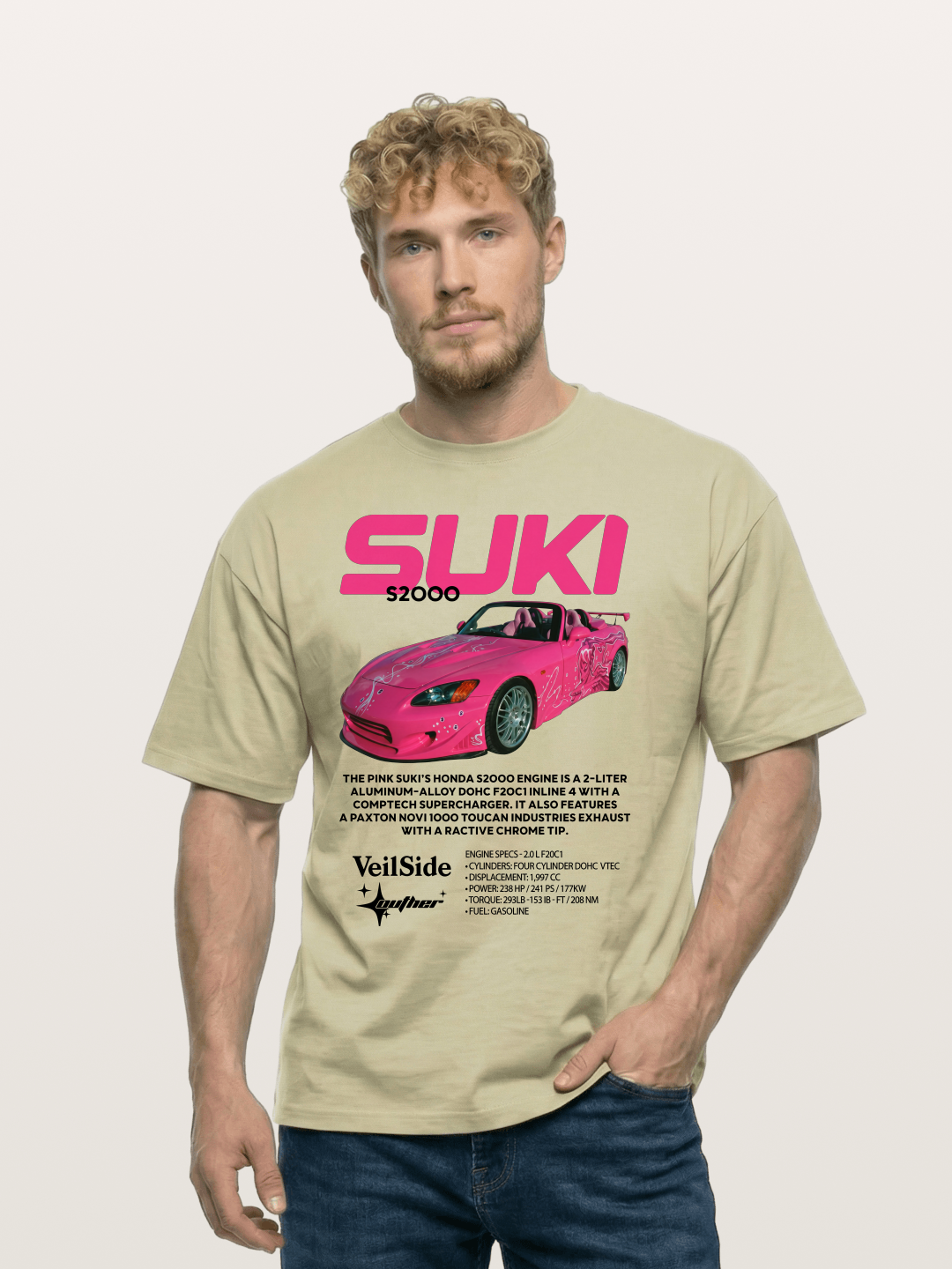 Suki's S2000 Fast & Furious Cotton T-shirt