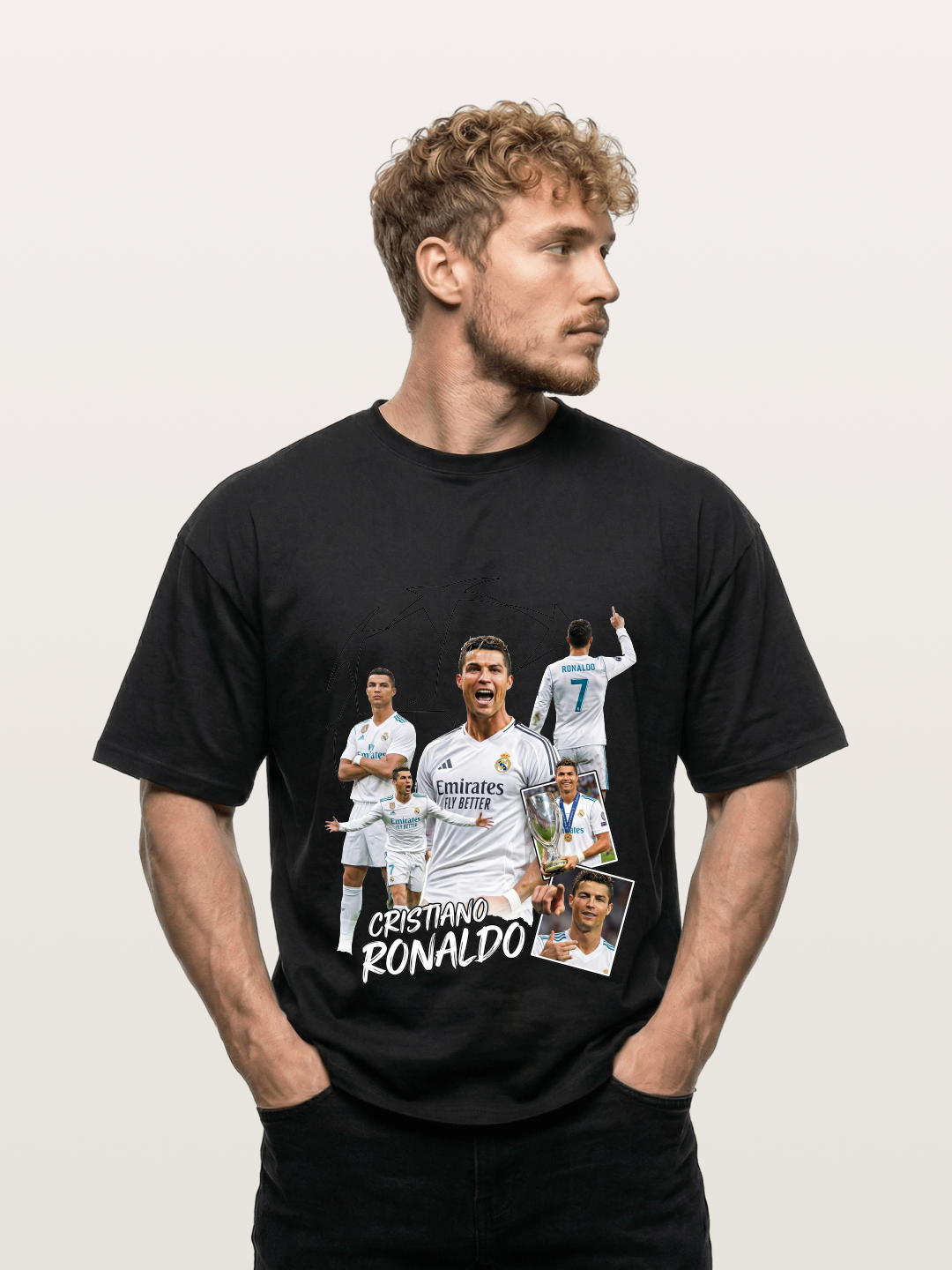 Cristiano Ronaldo Real Madrid Gildan T-shirt