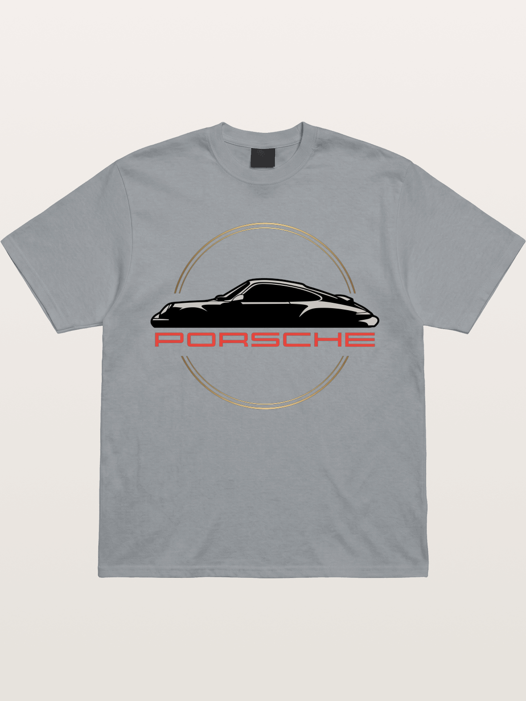 Porsche Silhouette Logo Art Gildan T-shirt