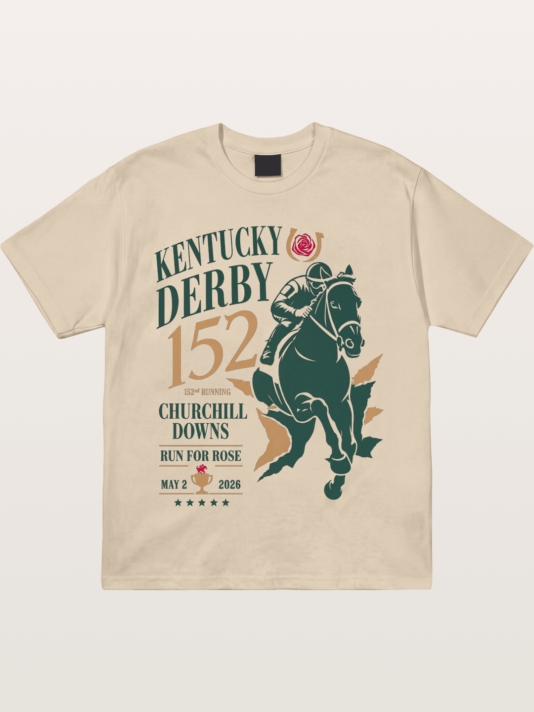 Churchill Downs Derby Silhouette Art Gildan T-shirt
