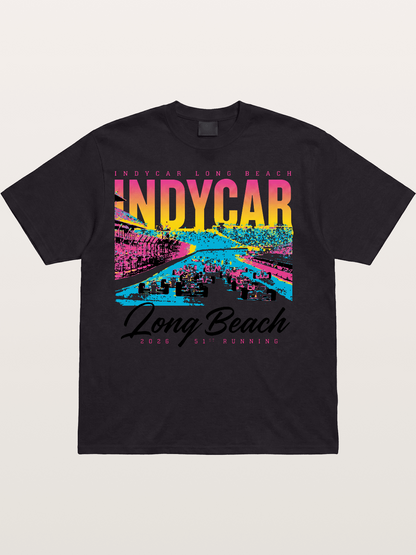2026 Long Beach 51st IndyCar Cotton T-shirt