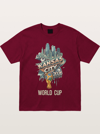 KC World Cup 2026 Emblem Gildan T-shirt