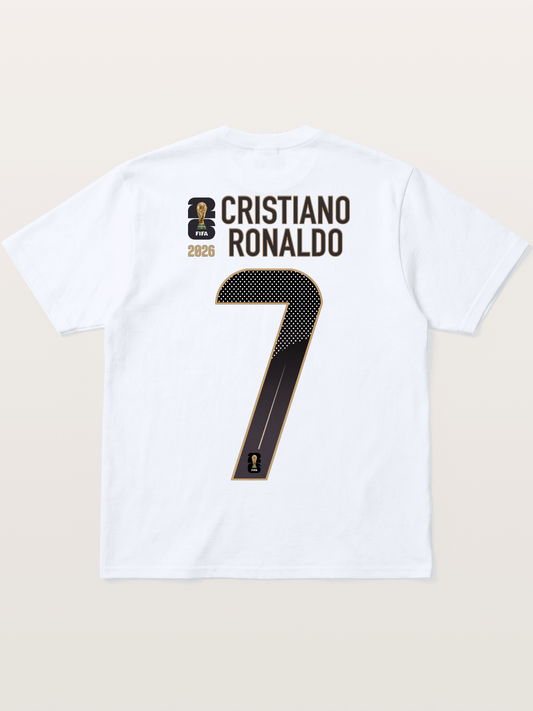 Portugal 7 Ronaldo 2026 WC Gildan T-shirt