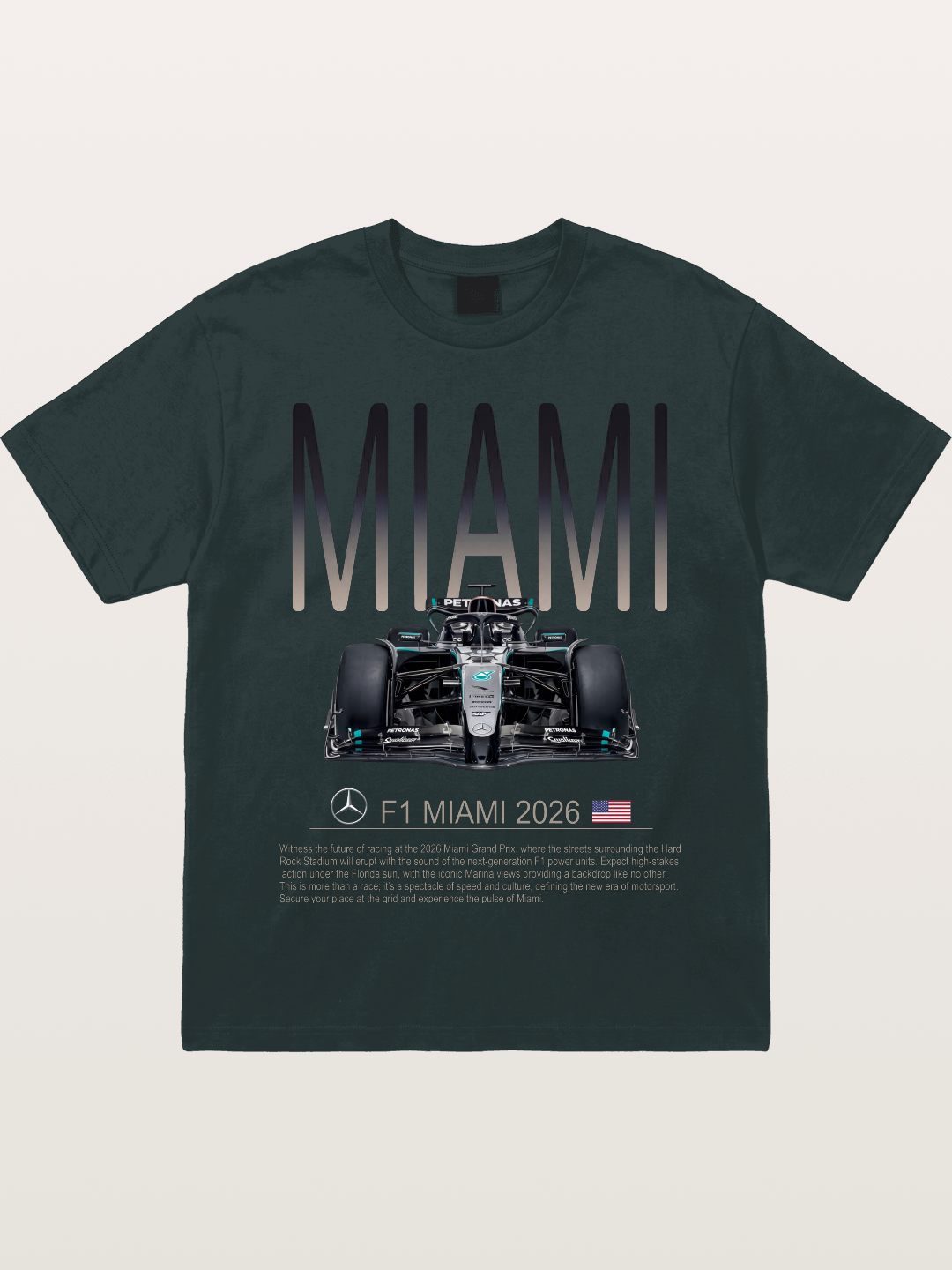 Mercedes Miami F1 2026 Gildan T-shirt