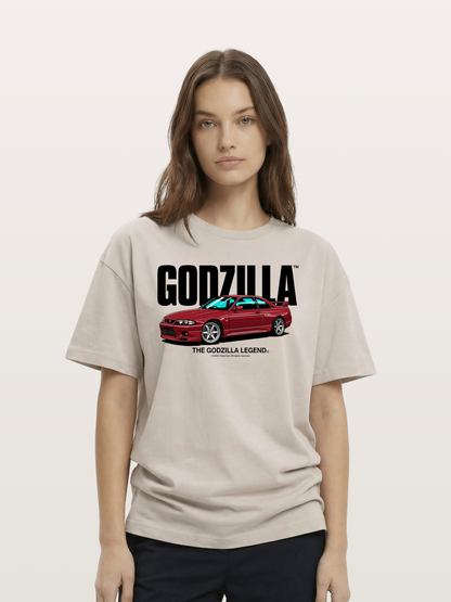 Godzilla Drift Cotton T-shirt