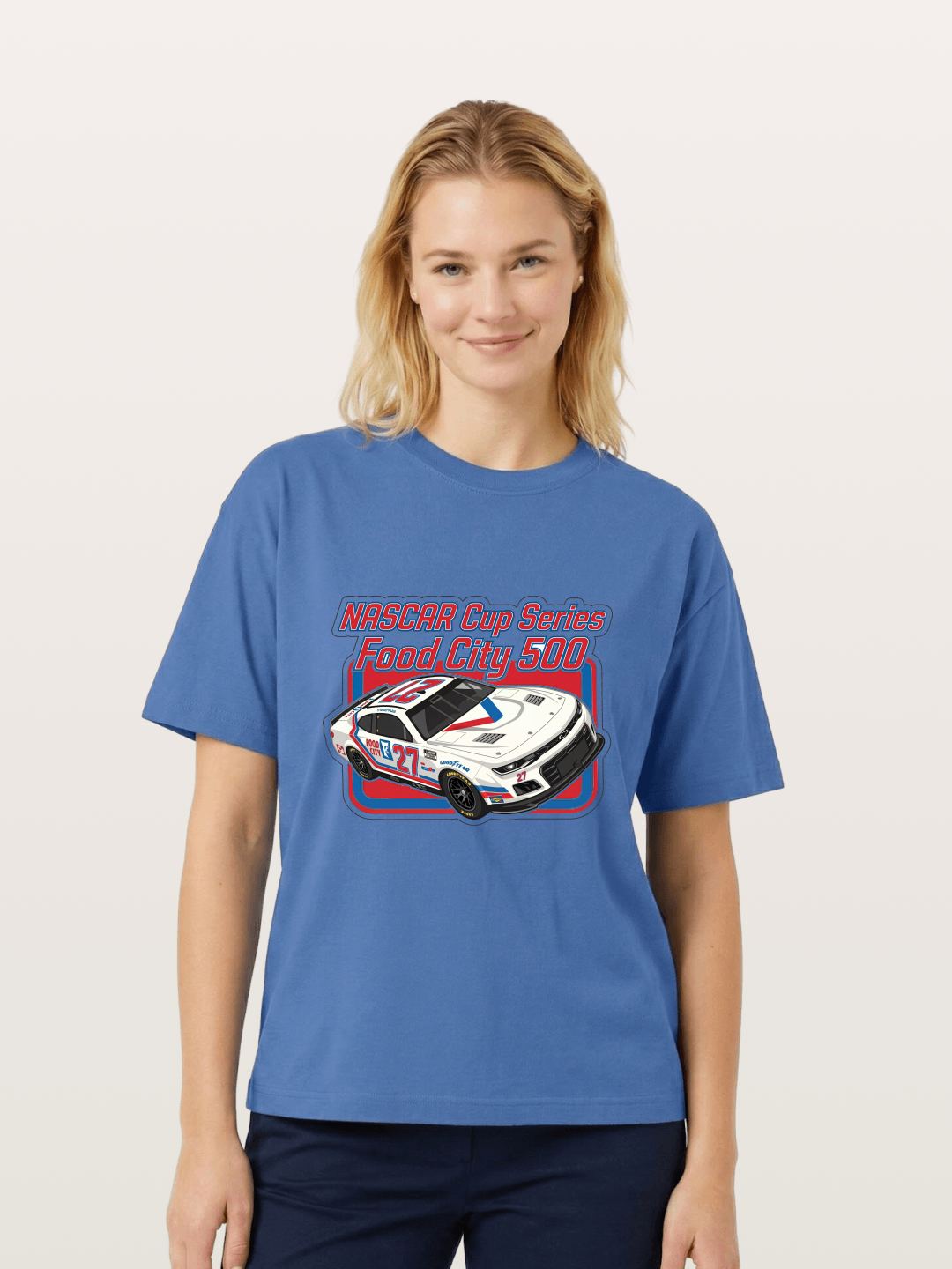 NASCAR Food City 500 Car Gildan T-shirt