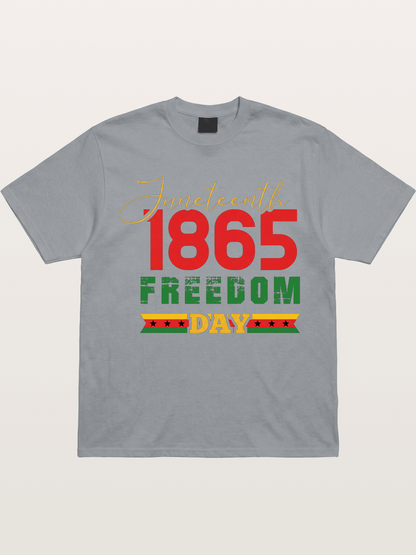 Juneteenth 1865 Freedom Day Gildan T-shirt