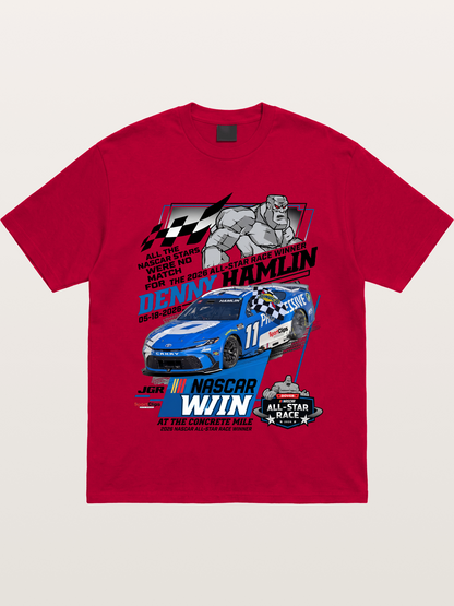Denny Hamlin #11 2026 All-Star Win Gildan T-shirt