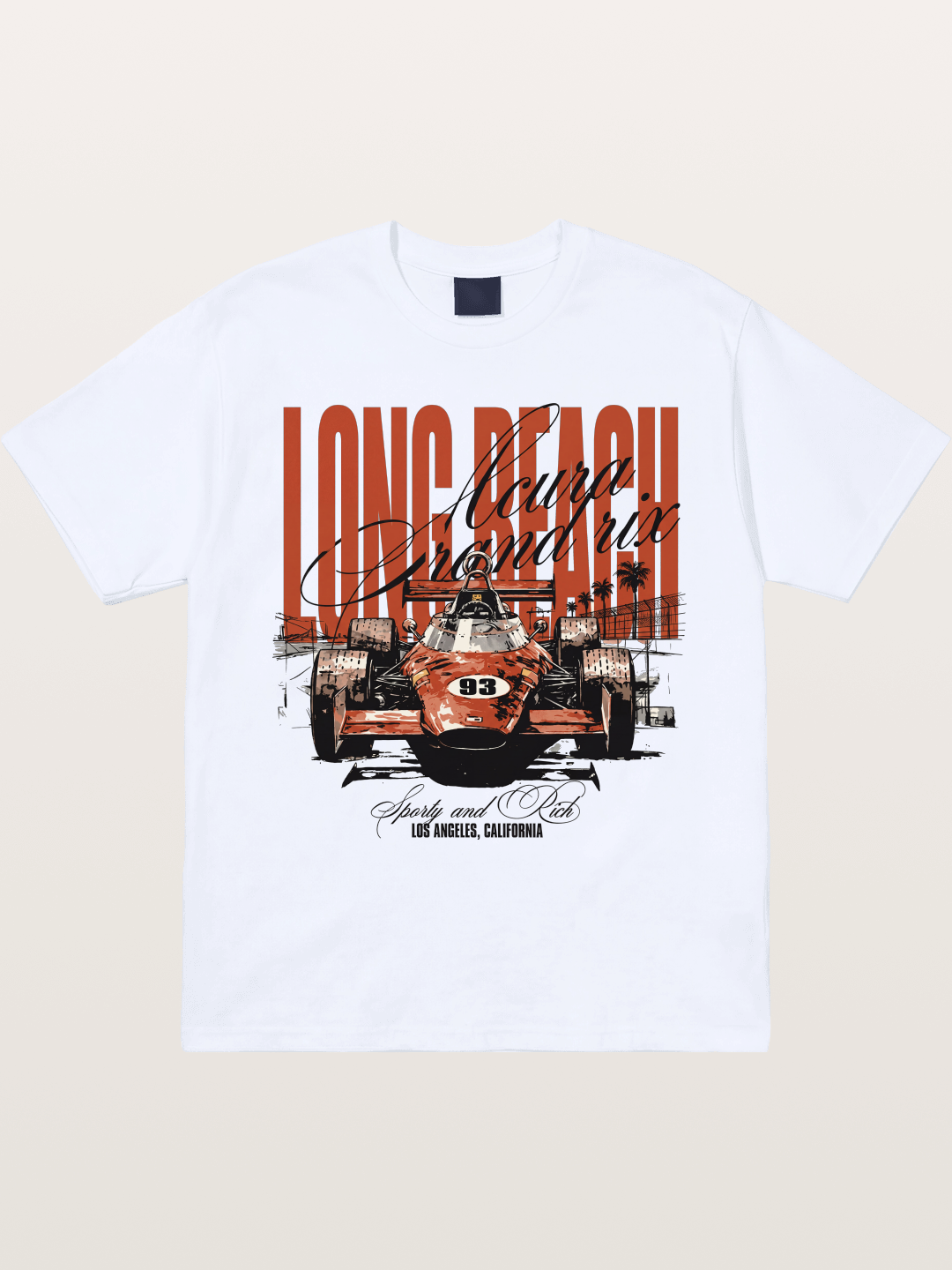 Long Beach Grand Prix Art Gildan T-shirt