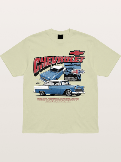 1955 Chevy 210 Custom Art Print Cotton T-shirt