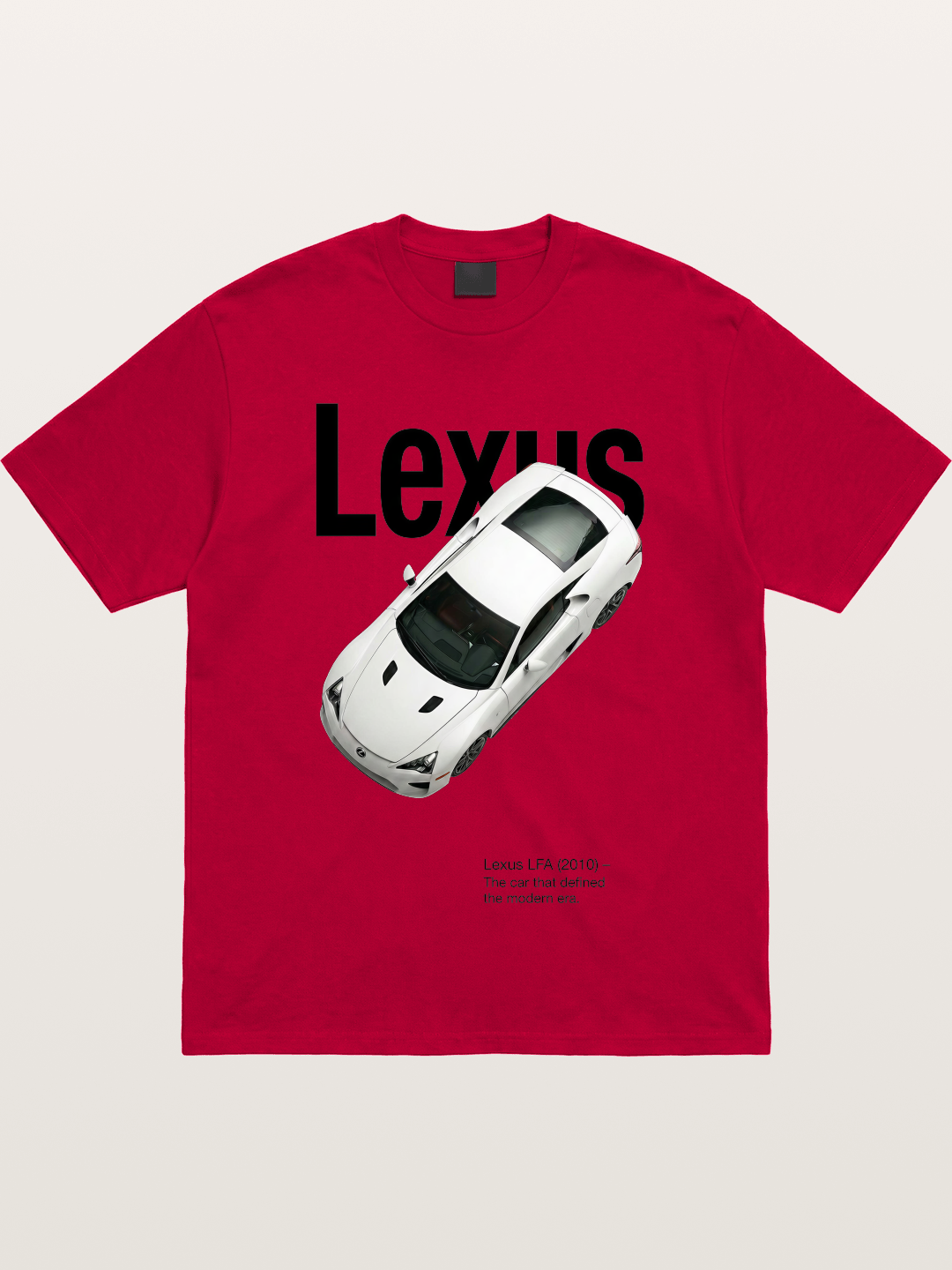 Lexus LFA Overhead View Art Gildan T-shirt