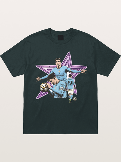 Manchester City Star Collage Gildan T-shirt