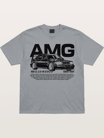 AMG 190E EVO Racing Car Art Gildan T-shirt