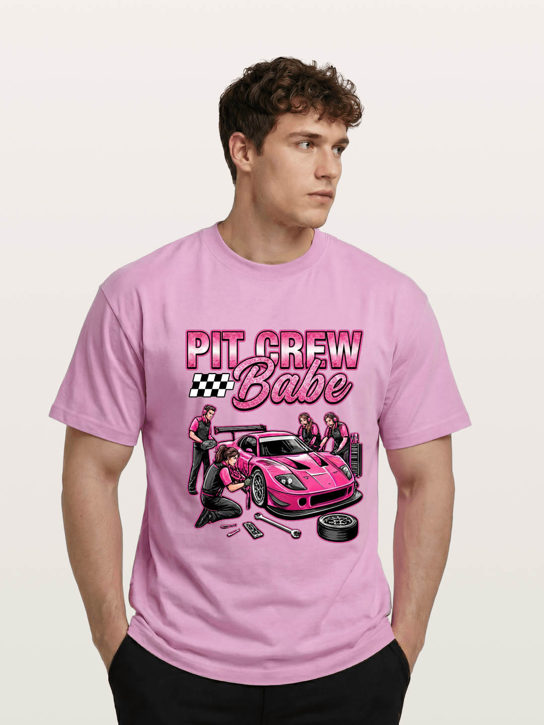 Pit Crew Babe Gildan T-shirt