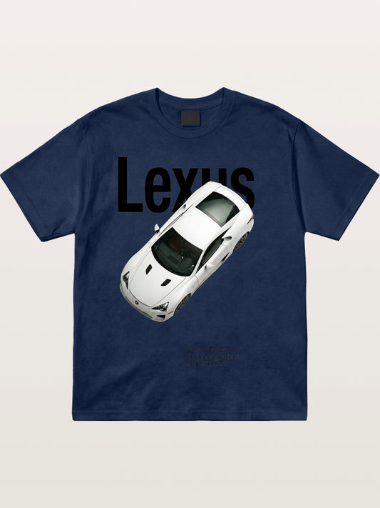 Lexus LFA Overhead View Art Cotton T-shirt